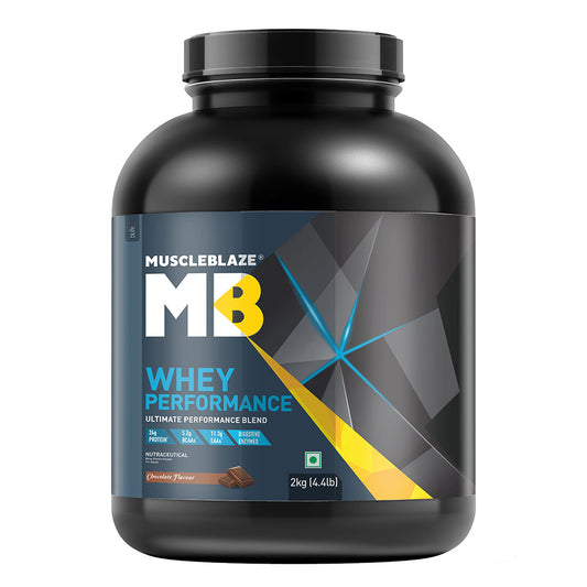 MuscleBlaze Whey Performance Protein (2Kg / 4.4lb)